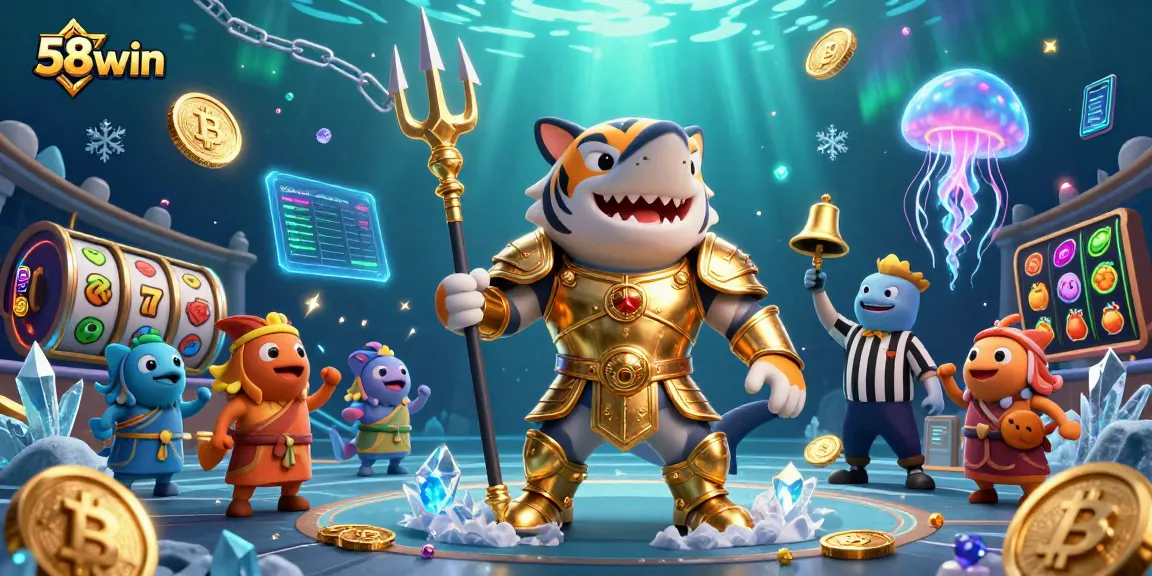 Experience thrilling underwater action with 58win's exciting gambling adventures in the digital casino realm.