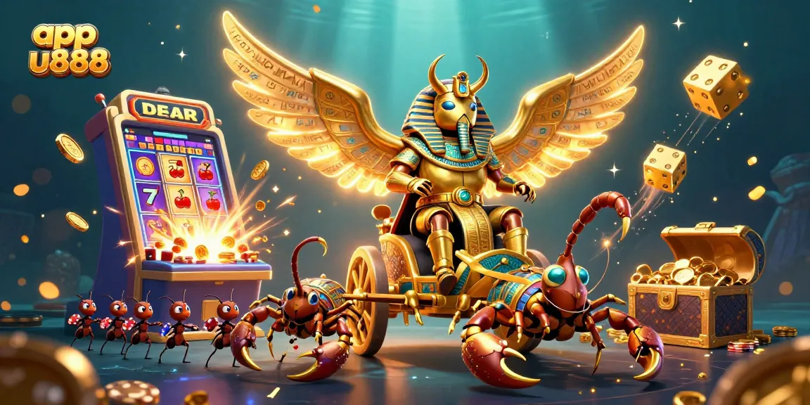 Experience winning strategies with app u888 in this captivating casino illustration.