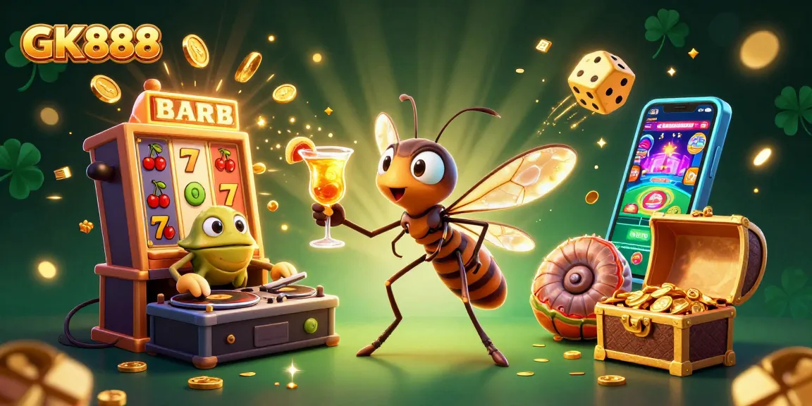 Experience exciting casino action with GK888, featuring vibrant characters and dynamic games