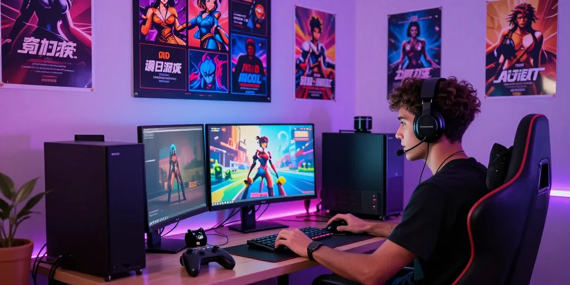 Experience exciting sex games online in a vibrant gaming environment with detailed visuals.