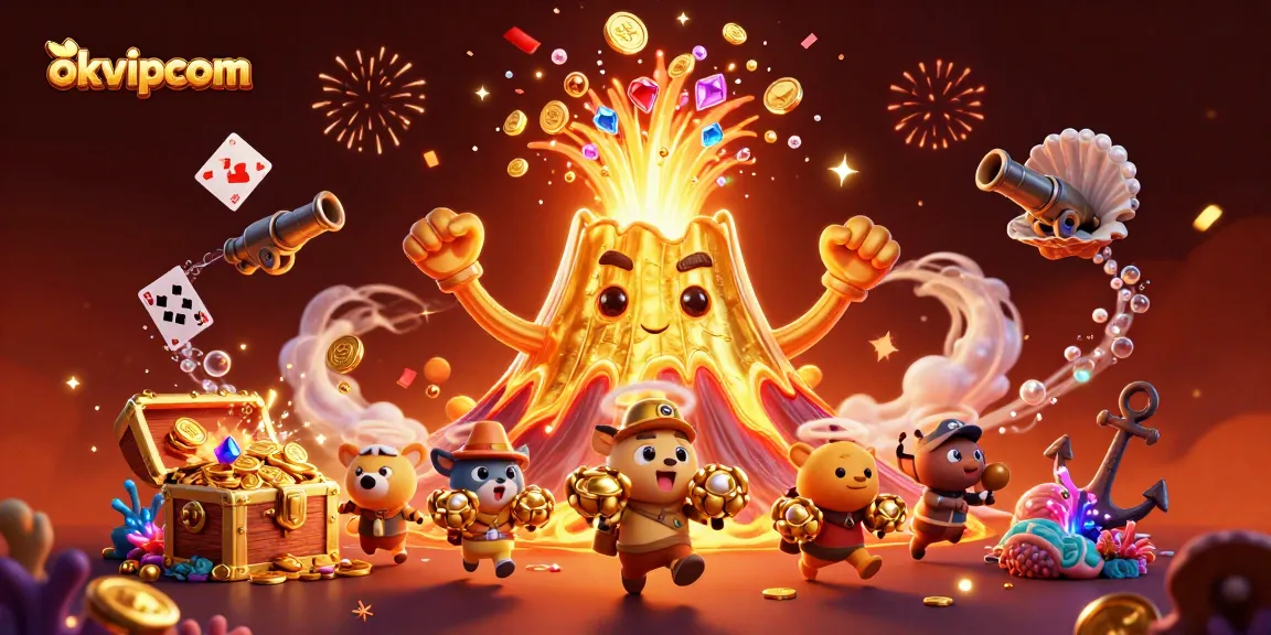 Experience the excitement of winning treasures at okvipcom's vibrant online casino adventure.