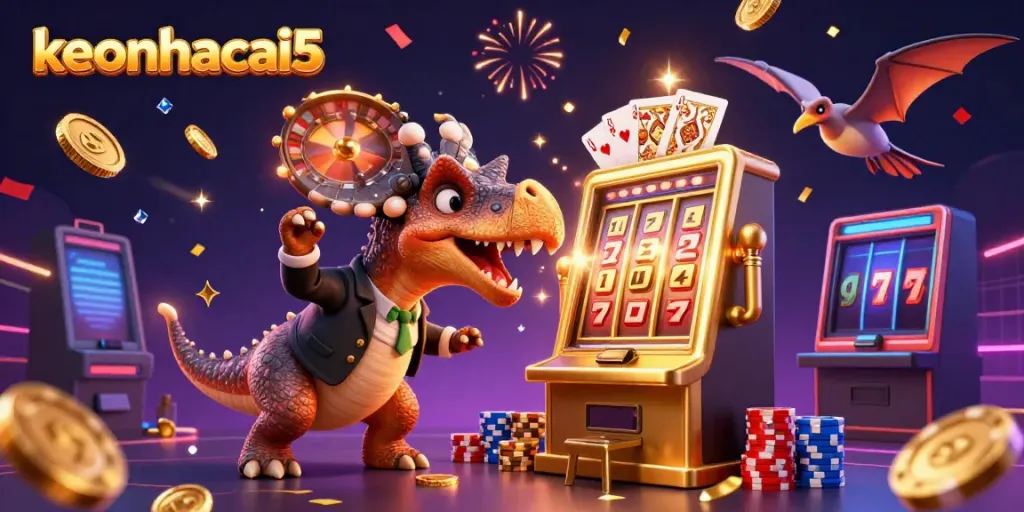 Experience the excitement of keonhacai5 with a pachycephalosaurus jackpot and dynamic casino action.