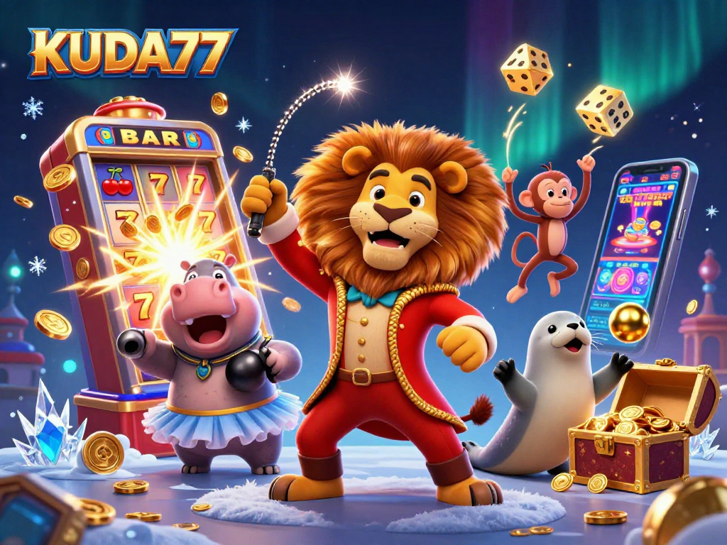 KUDA77 menawarkan peluang menang besar dengan mesin slot bertema sirkus yang menakjubkan.