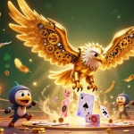 Engage with cm88-okvip's vibrant casino scene featuring dynamic characters amidst a whirlwind of action.