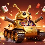 Engage with TIP88's vibrant casino world featuring golden beetle tank and immersive gaming elements.