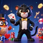 Experience thrilling gaming sessions at okfun with vibrant slot machines, poker, and animated characters.