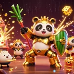 Experience thrilling action with tg88's dynamic online casino scene featuring colorful slot machines and engaging characters.