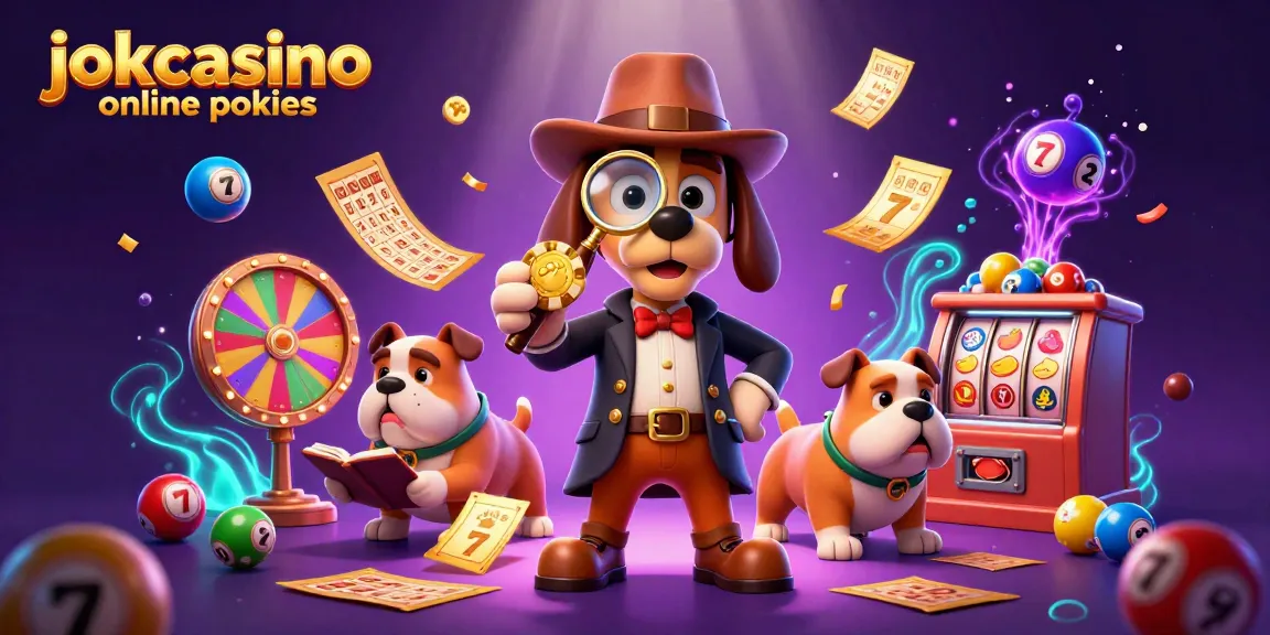Engage with jokacasino online pokies in a vibrant 3D scene of playful characters and dynamic gaming elements.